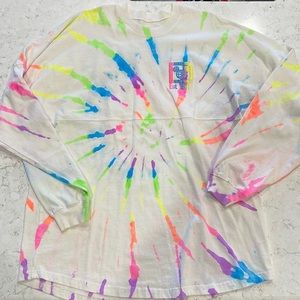 NWOT tie dye authentic Disney Parks Spirit jersey